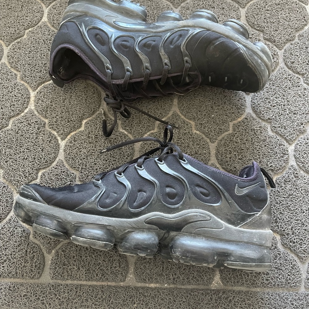 Nike Air Vapormax Plus. Triple Black. Size 11.5 Fits 11.5-12.5.